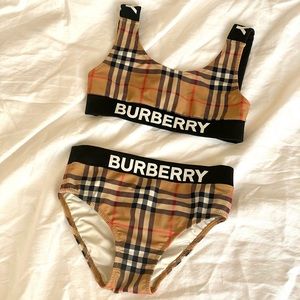 Burberry Girls Swimsuit Size 6Y